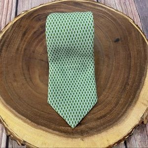 Vineyard Vines | Ropes Geo Green Natixis Tie
